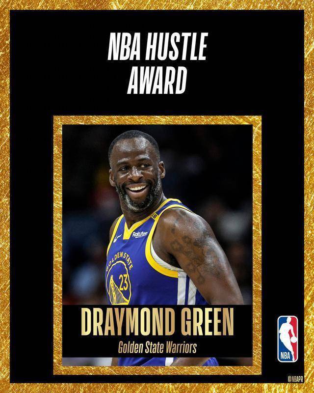 怎么注册皇冠信用网_NBA官方：德雷蒙德-格林获得本赛季最佳拼搏奖