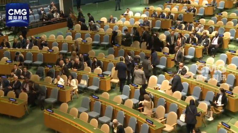 皇冠信用网登2代理_内塔尼亚胡在联合国大会演讲皇冠信用网登2代理，多国代表离场！特朗普：不会允许以色列吞并约旦河西岸